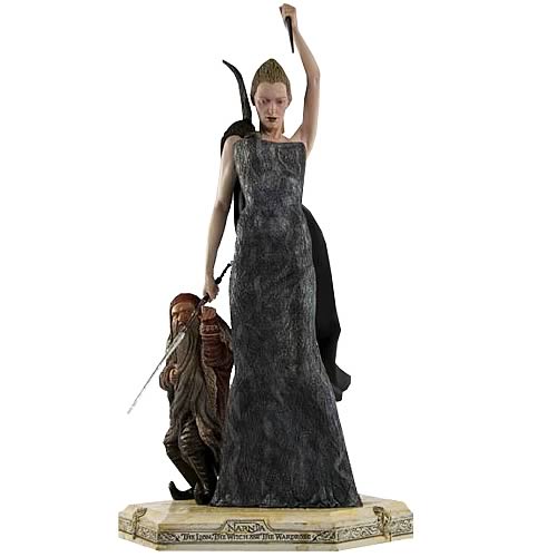 Chronicles of Narnia The White Witch and Ginarrbrik Statue